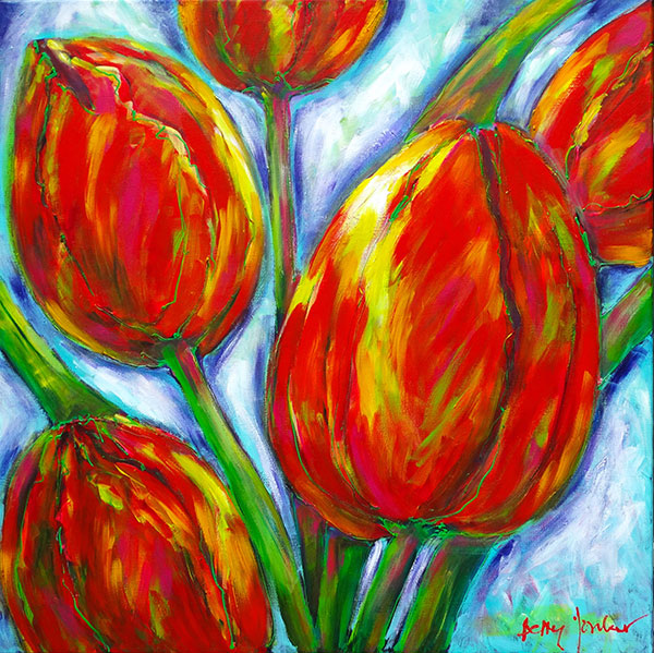 betty jonker art, visual artist, bloemen-flowers